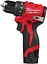 Шуруповерт-дрель аккумуляторный Milwaukee M12 BLDDRC-202C 12В 2х2 А/ч 40 Нм 0-550-1700 об/мин ЗП C12C кейс 1.2 кг - мініатюра 6