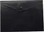 Папка-конверт А5 на кнопке, прозрачная, черная, 6 шт. в упаковке - миниатюра 1