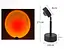Проекційний нічник Червоний захід сонця RESTEQ. Нічний світильник Захід сонця USB. Настільний світильник Red Sunset 27 см - мініатюра 2