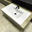 Умивальник VBI Ferrara 80 white врізний VBI-018044, Білий - мініатюра 1