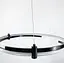 LED люстра у чорному каркасі Line.F Діаметр 60см - мініатюра 9