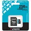Карта пам'яті Kingston MicroSDXC 256GB Canvas Go! Plus class10 UHS-I U3 V30 Adapter SD (SDCG4/256GB) - мініатюра 3