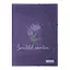 Папка на резинках, А4, матовый непрозрачный пластик, Arabeski, фиолетовый - миниатюра 1