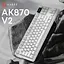 Клавіатура бездротова Ajazz AK870 V2 Maillard Switch White (AK870-V2-S-W) - мініатюра 5