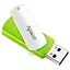 Флеш-накопичувач Apacer USB 32GB AH335 White/Green (AP32GAH335G-1) - мініатюра 1