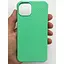 Оригинальный противоударный силиконовый чехол UAG DOT Silicone для iPhone 13 Spearmint (11317V317777) - миниатюра 4