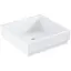 Умивальник Grohe Cube Ceramic 400x400 мм 3948200H, Білий - мініатюра 1