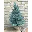 Ялинка Hvoya Premium лита в мішковині 70 см блакитна - мініатюра 4