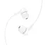 Провідні вакуумні навушники Hoco M99 Celestial universal earphones with microphone, 3.5mm, 1.2m, white - мініатюра 2
