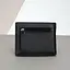 Кошелек мужской кожаный на магните Mario Dion 208E черный - миниатюра 3