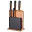 Набор кухонных ножей с бамбуковым блоком Fiskars Functional Form 5 шт (1057552) - миниатюра 1