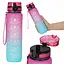 Пляшка для води 4FIZJO спортивна 1000 мл 4FJ0630 Pink/Sky Blue (P-5905973400770) - мініатюра 3