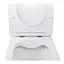 Унитаз подвесной Qtap Swan безободковый с сиденьем Soft-close QT16335178W - миниатюра 4