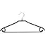 Вешалка Idea Home RE01499 Black с крючками 45х20x1.2 см (7201211) - миниатюра 1