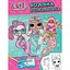 Дитяче книжкове видання L.O.L. Surprise Водяна розмальовка бірюзова (124594) - мініатюра 1