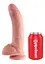 Фаллоимитатор King Cock 9 23 см телесный - миниатюра 5