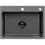 Кухонна мийка Kroner KRP Schwarze - 5843HM ​​PVD (3,0/1,0 мм) (CV022794) - мініатюра 1