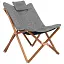 Стул раскладной Bo-Camp Bloomsbury M Grey (1200369) - миниатюра 1