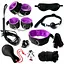 БДСМ набір з 10 предметів фіолетовий K0041-3 - мініатюра 1
