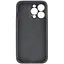 Чохол Epik Silicone Case Full Camera Protective (AA) для Apple iPhone 14 Pro Max (6.7) Сірий/Dark Gray - мініатюра 4