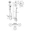 Душова система Hansgrohe Croma Air 220 1jet Showerpipe EcoSmart з термостатом хром 27188000, Хром - мініатюра 2