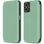 Чехол-книга Make Motorola G55 Flip Light Green - миниатюра 1