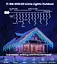 Уличная гирлянда, Уличные Рождественские Огни Сульки, 460Led 17,5 М/57 - миниатюра 4