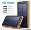 Портативна батарея Solar Power Bank 26800mAh HX160S4 сонячний заряд - мініатюра 6