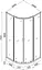 Душевая кабина Bravo WISLA 100 - миниатюра 8