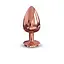 Анальна пробка з кристалом Dorcel Diamond Plug L 9.5 см (бронзовий) - мініатюра 2