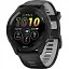 Смарт-годинник Garmin Forerunner 265 Black Bezel and Case w. Black/Powder Gray Silicone Band (010-02810-00) - мініатюра 1