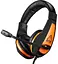 Ігрова гарнітура Canyon CND-SGHS1A Black-Orange (CND-SGHS1A) - мініатюра 1