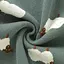 Плед Детский Lovely Svi Хлопок 80х100 см Вязаный Зеленый Овцы (3190222) - миниатюра 3
