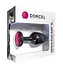 Анальна пробка з кристалом Dorcel Geisha Plug Ruby M 8 см (рожевий) - мініатюра 6