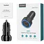 Автомобильное зарядное устройство Choetech (1USB Type C; 1USB) 60W PD3.0 QC3.0 Black (TC0014) - миниатюра 4