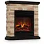 Електричний камін Klarstein Kaprun 1800 Вт (10032596) - мініатюра 1