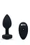 Анальная пробка B-Vibe Vibrating Jewel Plug M/L 10.5 см (черный) - миниатюра 1