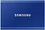 Накопичувач зовнішній SSD 2.5 USB 2.0TB Samsung T7 Indigo Blue (MU-PC2T0H/WW) - мініатюра 1