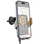 Автотримач з БЗП Hoco HW7 Transparent Discovery Edition (air outlet) Metal gray - мініатюра 2