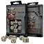 Набір кубиків Dwarven Beige & black Dice Set , 7 шт. (SDWA01) - мініатюра 1