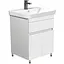Тумба Мойдодир City White 60 з умивальником Vivace 60 Білий підлогова Білий - мініатюра 1