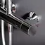 Душова система з термостатом Am.Pm X-Joy верхній душ 220 мм F0785A400, Хром - мініатюра 6