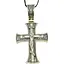 Золотий хрестик Харківська ювелірна фабрика. Розп'яття Христа. 11537-ЧБЕЛ - мініатюра 1