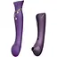 Смарт-вибратор 3 в 1 Zalo Queen Twilight Purple пульсирующая жемчужина и вакуум кристалл Swarovski - миниатюра 1