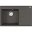 Кухонна мийка Franke Centro, фраграніт, прямокутник, з крилом, 780х500х200мм, чаша - 1, врізна, CNG 611-78 TL, сірий сланець - мініатюра 1