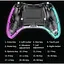 Джойстик геймпад JYC для PS4 и ПК, телефон прозрачный беспроводной с RGB - миниатюра 9