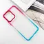 Чехол Epik TPU+PC Fresh sip series для Xiaomi Redmi 12 Бирюзовый / Розовый - миниатюра 2