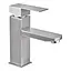 Смеситель для умывальника Armata Kub-001 нержавеющая сталь CH6491 Нержавеющая сталь - миниатюра 1