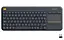Клавіатура Logitech K400 Plus Wireless Touch Black (920-007145) - мініатюра 1