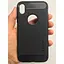 Оригинальный противоударный силиконовый чехол Spigen Rugged Armor Matte Black для iPhone XR (064CS24871) - миниатюра 9